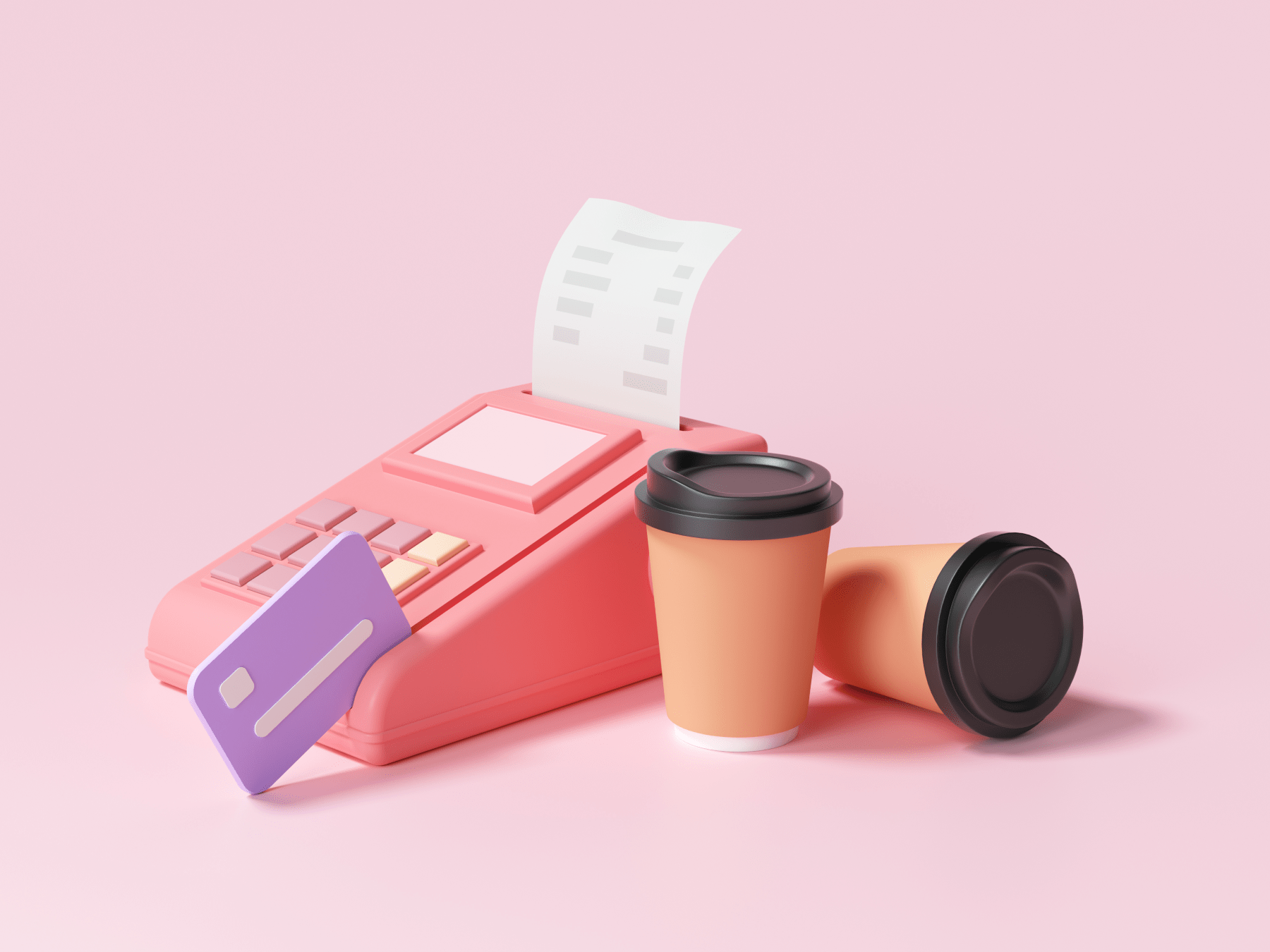 pos-terminal-payment-methods-online-shopping-payment-by-credit-card-3d-render-illustration 1